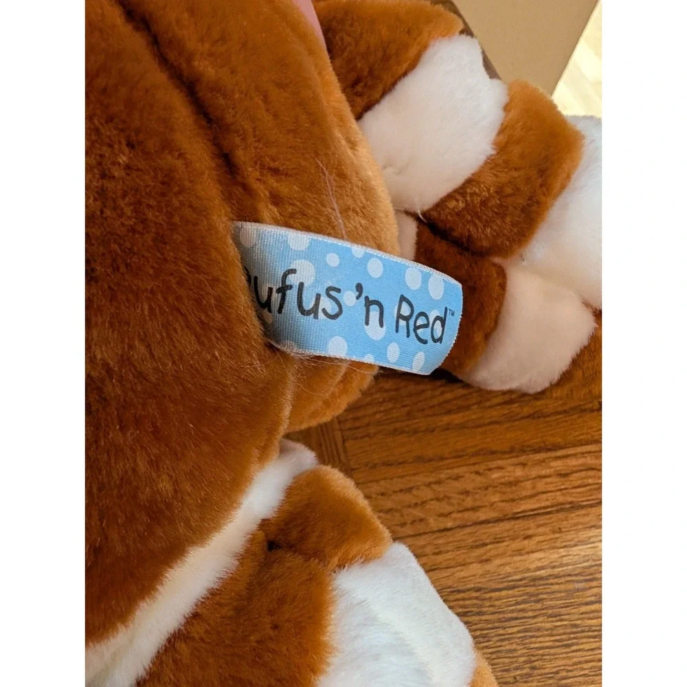 Jumbo Rufus N Red Kitty Cat Kitten Plush Stuffed Animal Commonwealth 23